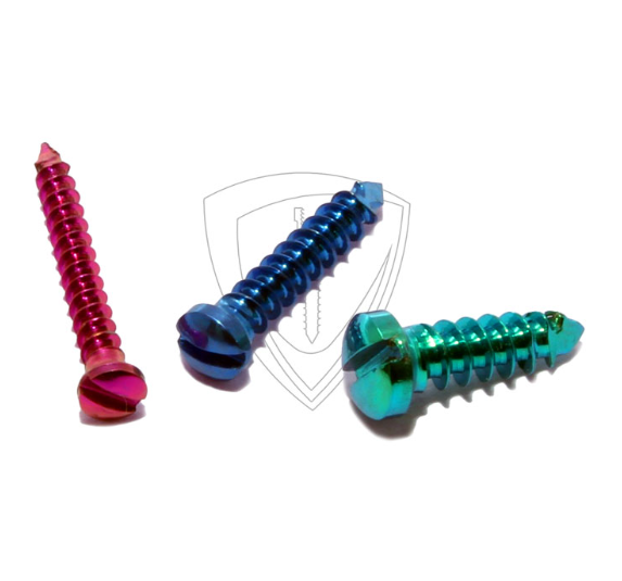 Titanium Mini Screw Single Slot Head